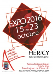 affiche salon d'automne 2016