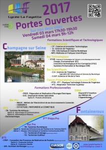 Affiche JPO 2017