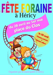 Fête foraine @ Place du Clos | Héricy | France