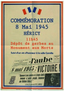 Commémoration du 8 Mai 1945 @ Monument aux Morts | Héricy | Île-de-France | France