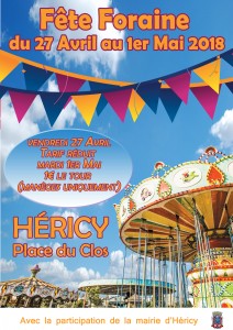 Fête Foraine @ Place du clos  | Héricy | Île-de-France | France