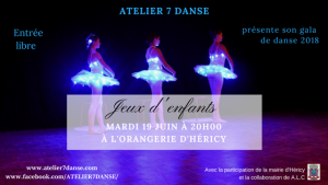 Atelier 7 danse @ Salle de l'Orangerie