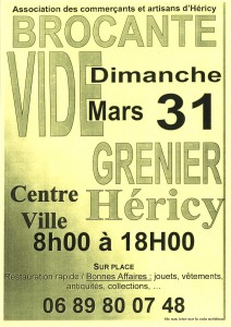 Brocante - Vide Grenier @ Centre Ville 