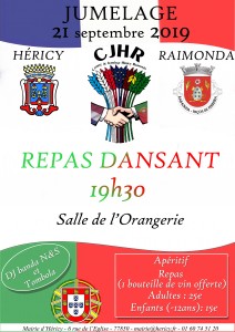 Repas Dansant Héricy - Raimonda @ Salle de l'Orangerie