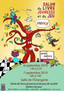 Salon du livre jeunesse et du jeu @ Salle de l'Orangerie