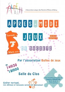 Après-midi jeux de société @ Salle du Clos