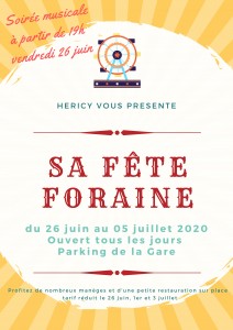 Fête foraine @ Parking de la gare 