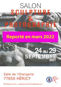 Salon de Sculpture et Photographie ( événement reporté ) @ Salle de l'Orangerie