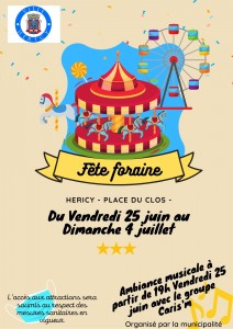 Fête Foraine @ Place du Clos