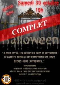 Halloween ados @ Parc de la mairie