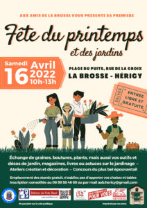 Fête du printemps et des jardins @ Place du Puits, rue de la Croix, La Brosse