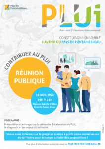 Réunion Publique PLUi @ Maison dans la Vallée, Grande salle, Avon