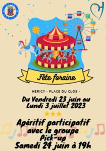 Fête foraine @ Place du Clos