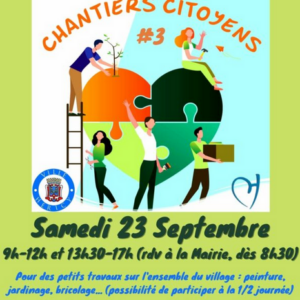 Chantiers citoyens @ mairie