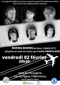 BOEING BOEING @ Salle de l'Orangerie