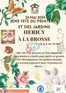 3e fête du printemps et des jardins @ La Brosse