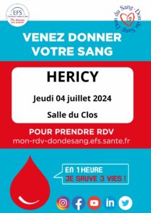 Don du sang @ Salle du Clos