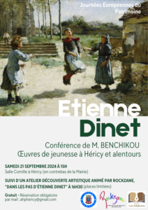 Conférence de M. BENCHIKOU (Journée du Patrimoine) @ Salle Cornille