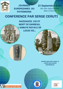 Conférence de Serge CERUTI (Journée du Patrimoine) @ Salle Cornille