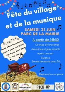 Fête du village et de la musique @ Parc de la Mairie