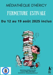 Fermeture médiathèque @ Médiathèque Jeanne Rollince
