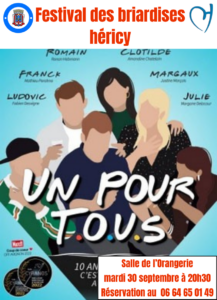 Un pour tous (Les Briardises) @ Salle de l'Orangerie