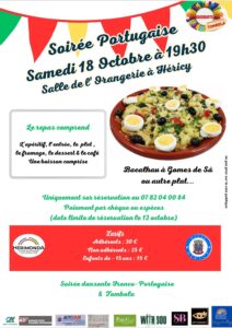 Soirée Portugaise @ Salle de l'Orangerie