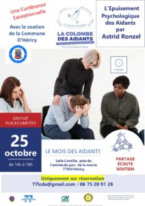 Conférence "L'épuisement psychologique des aidants" @ Salle Cornille