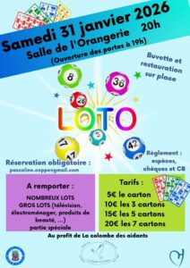 Loto @ Salle de l'Orangerie