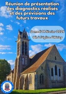 Réunion concernant l'église d'Héricy @ église Sainte Geneviève