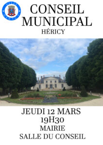 Conseil Municipal @ Mairie d'Héricy