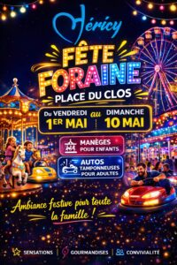 Fête foraine @ Place du Clos