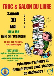 Troc & Salon du livre @ Salle de l'Orangerie