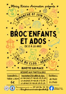 Broc enfants et ados @ Salle du Clos