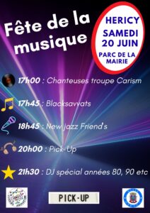 Fête de la musique @ Parc de la Mairie