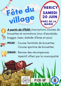 Fête du village @ Parc de la Mairie