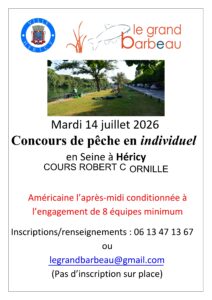 Concours de pêche @ Cours Robert Cornille
