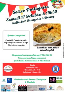 Soirée Portugaise @ Salle de l'Orangerie