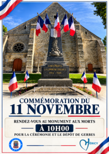 Commémoration du 11 novembre