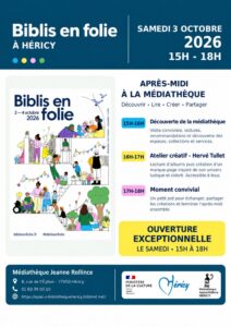 Biblis en folie @ Médiathèque Jeanne Rollince