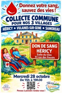 Don de sang @ Salle du Clos